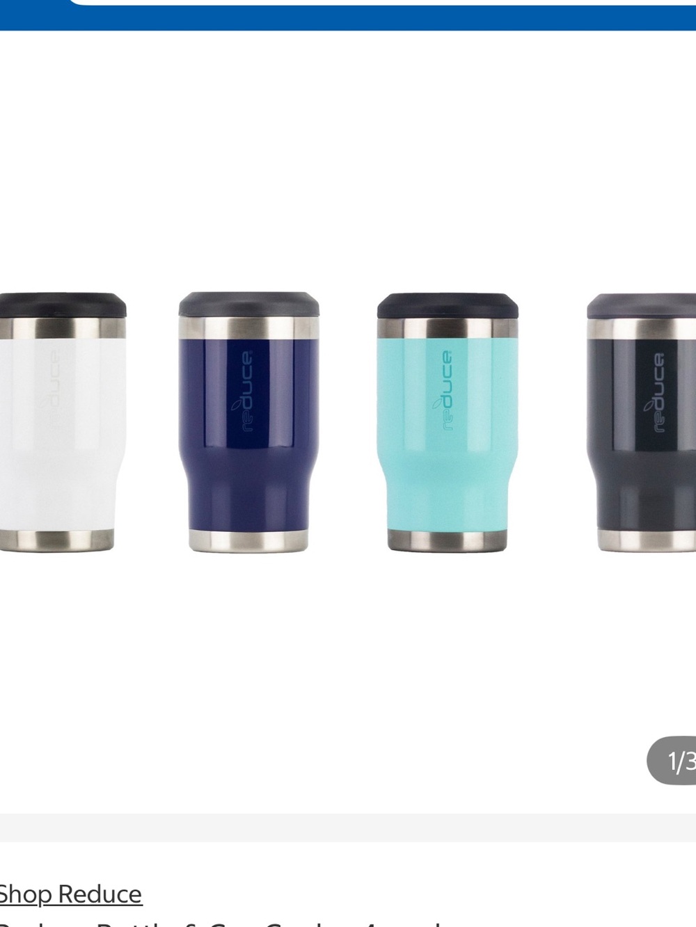 Reduce 4-in-1 Bottle and Can Coolers - 4 pack